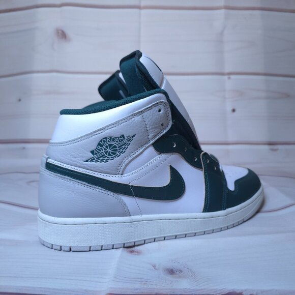 Air Jordan 1 Mid SE Oxidized Green Sail White Grey FQ7720 103 main image 7